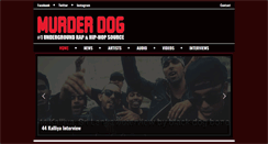 Desktop Screenshot of murderdog.com